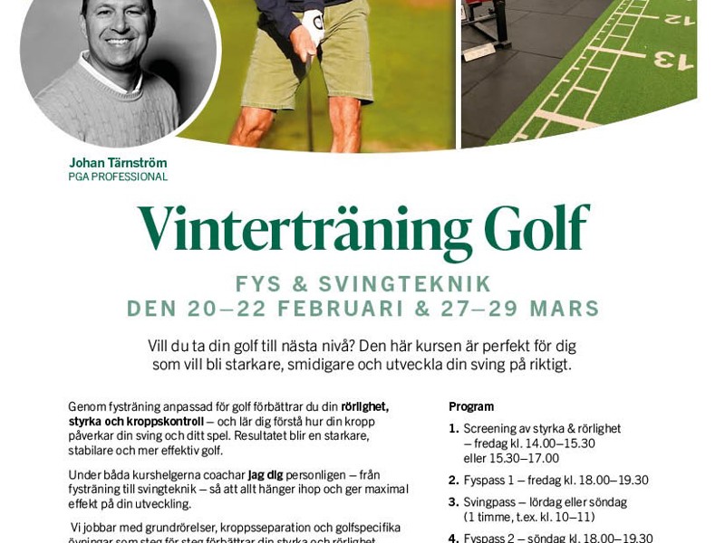 Vinterträning med Johan