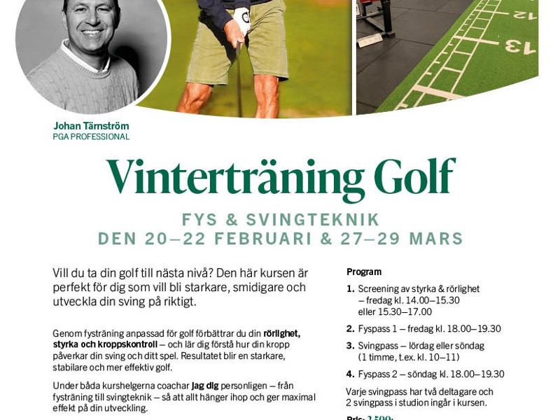 Vinterträning med Johan